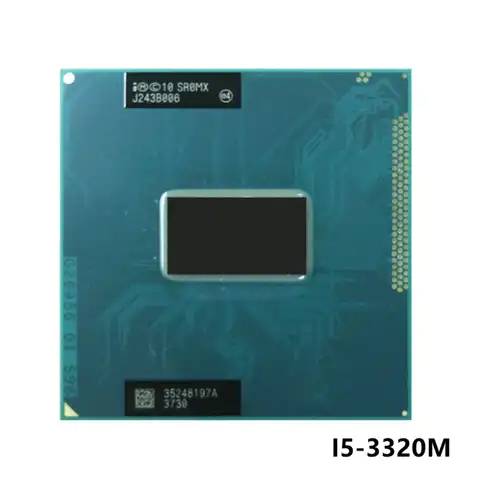Intel CPU I5-3320M BGA1023 SR0MX I5 3320M SROMX 2,6G/3M HM75 HM76 HM77 BGA1023