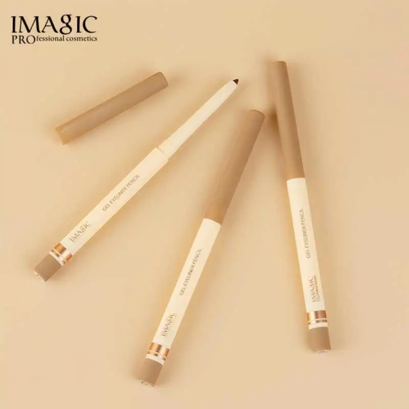 

1pcs Waterproof Eyeliner Pen Soft Smooth Eye Liner Black Brown Eye Liner Pencil Beauty Cosmetics Eyeliner Gel Pen No Easy Smudge