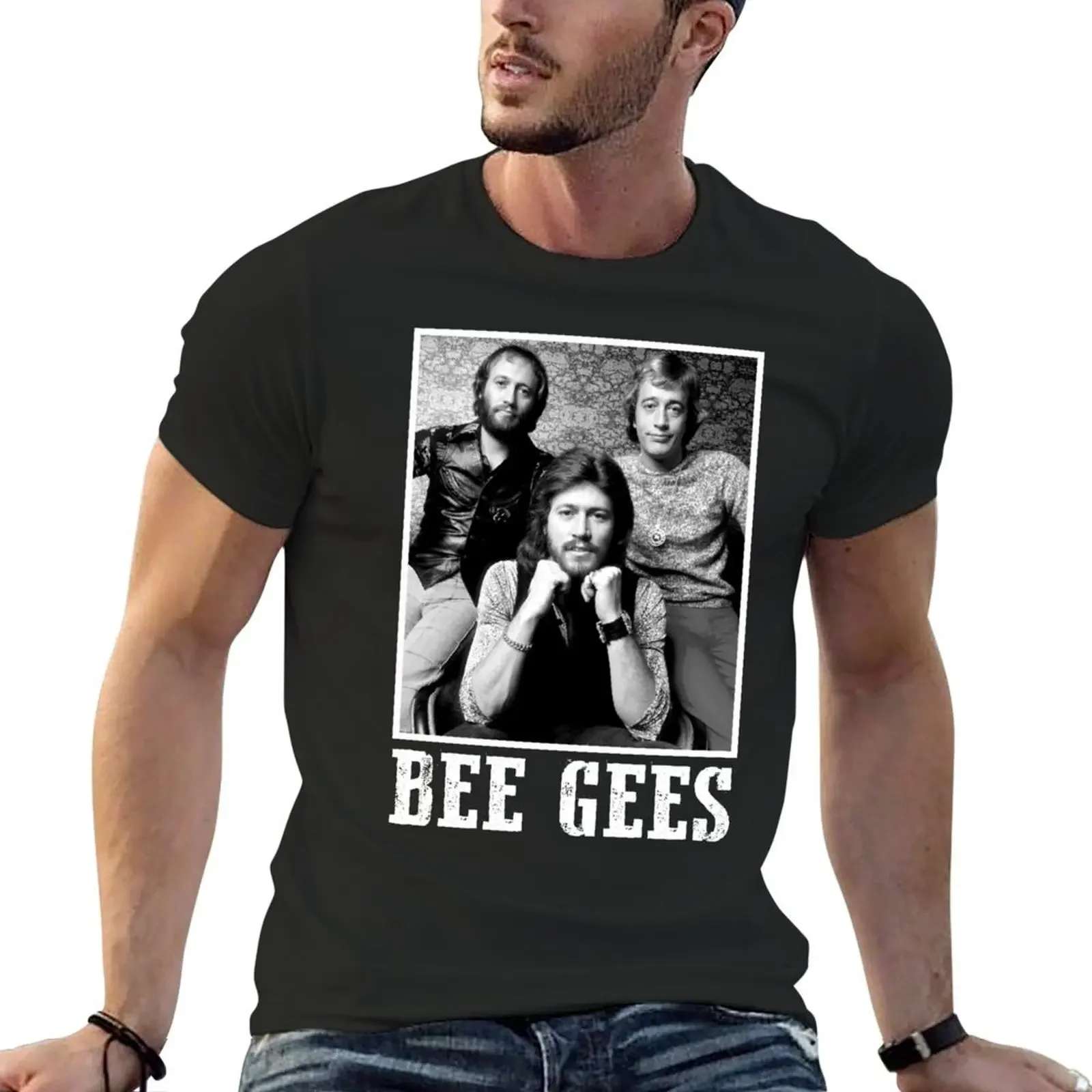 Классическая блузка Bee Gees в стиле 80-х годов подарок для телефона милая одежда