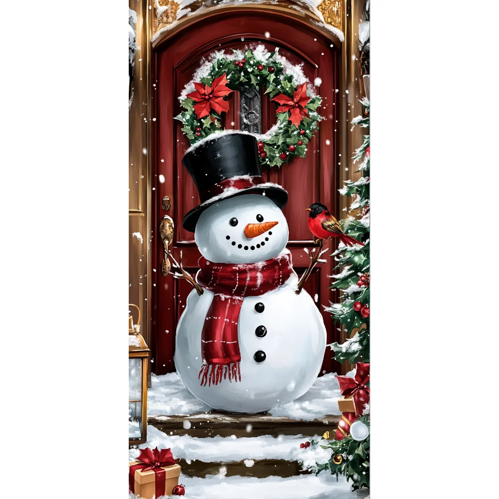 

Рождественский фоновый баннер с изображением кошки