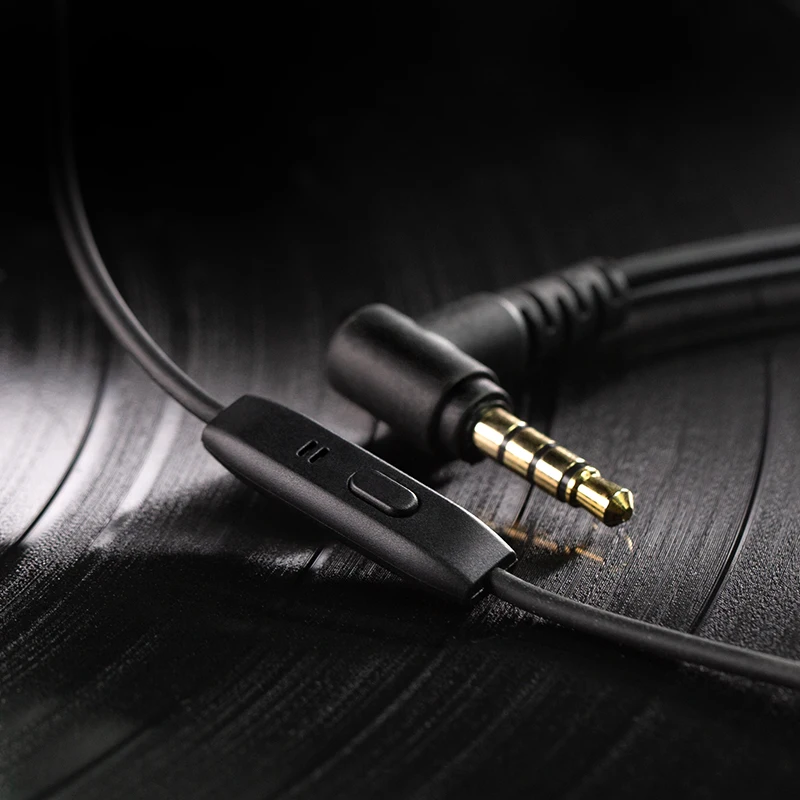 Проводные наушники-вкладыши Whizzer OB1 с микрофоном и контролем PlayPause Hi-Fi наушники Bass Высокое качество Clear Vocal (art.: 3920ce55bede4) - 3920ce55bede4