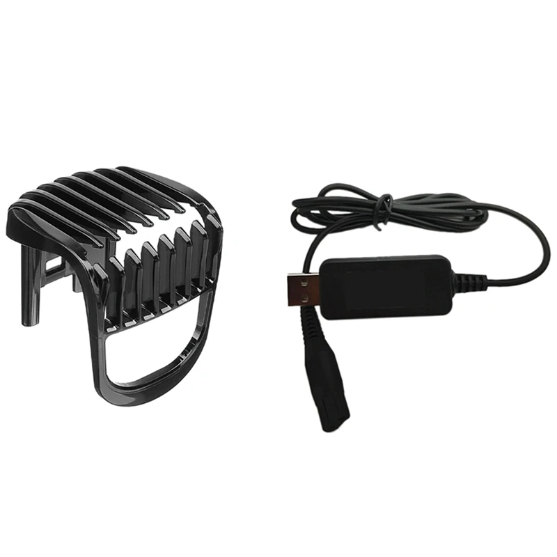 

USB-кабель A00390, электрический адаптер, шнур питания, зарядное устройство для бритвы S300, S301, S302, S311 и расческа для бороды