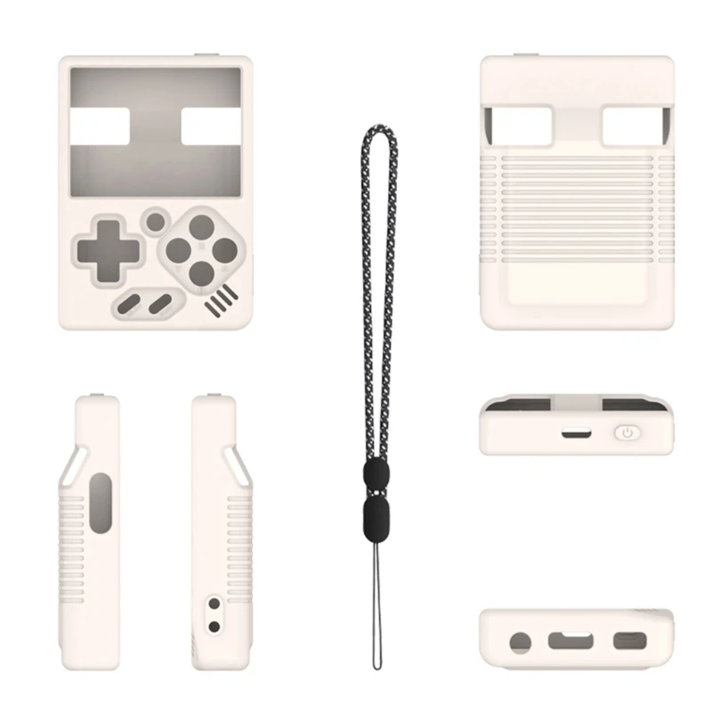 M17B Защитная крышка корпуса геймпада со шнурком для Miyoo Mini с защитой от царапин