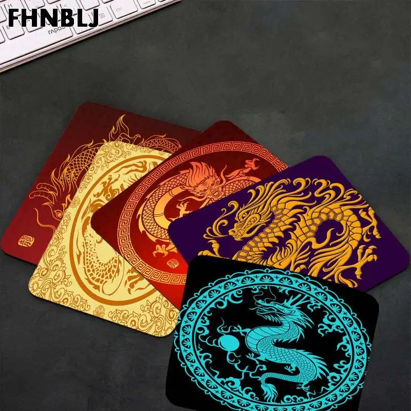 

FHNBLJ Your Own Mats Elements of Chinese Style Dragon Laptop Computer Mousepad Top Selling Wholesale Gaming Pad mouse