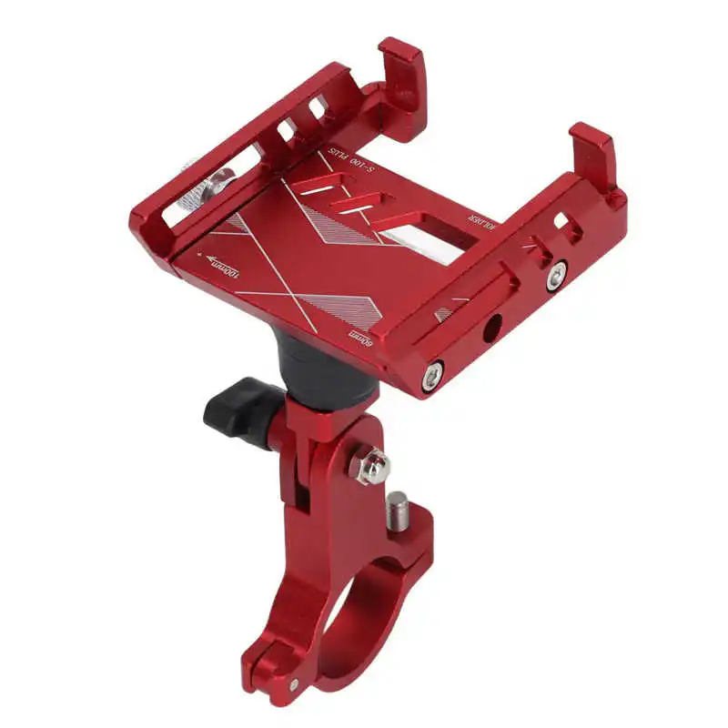 

Handlebar Mounted Cell Phone Holder 360 Degree Rotatable Bike Phone Mount Holder for Scooter