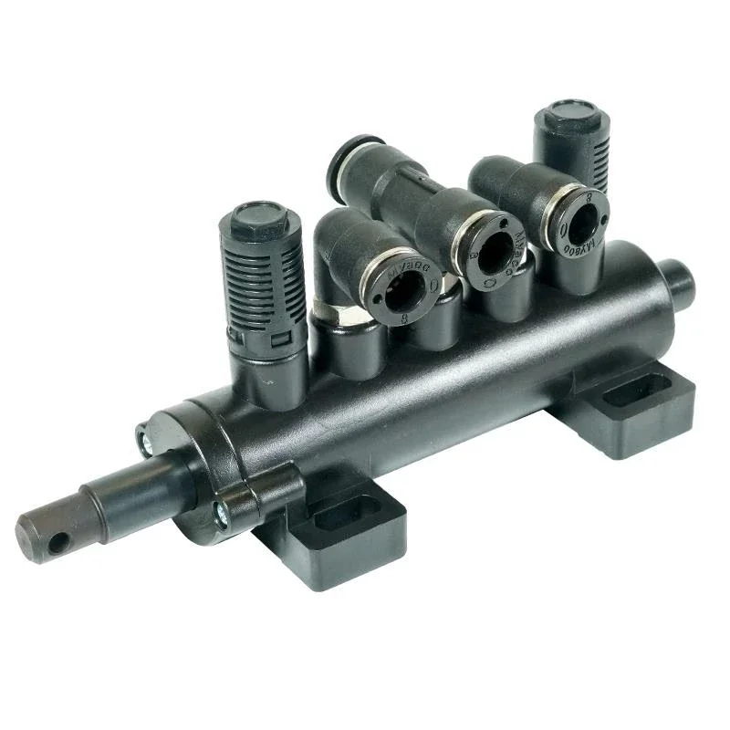 Пятипортовый трубчатый регулирующий клапан для шиномонтажного станка