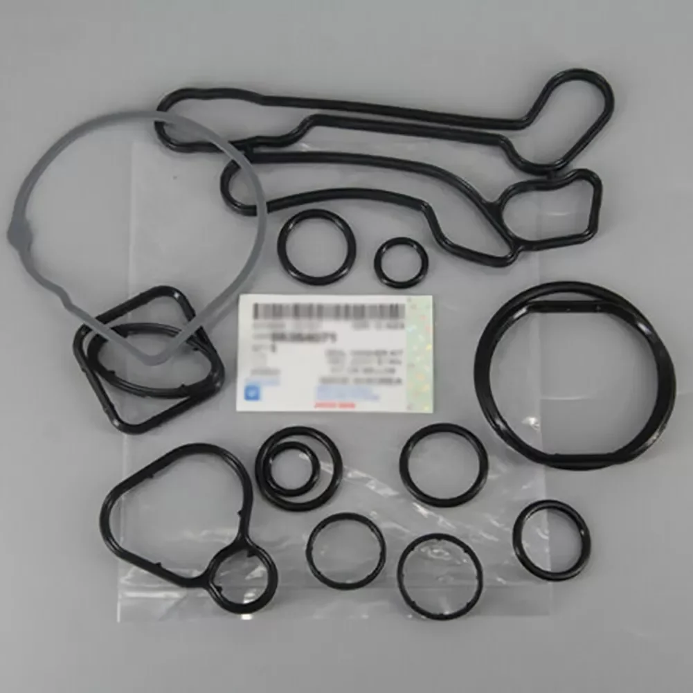 

55354071 For Chevrolet Cruze Aveo Engine Oil Cooler Gasket Seal Suit Oil Radiator Repair Kit Car Accessories