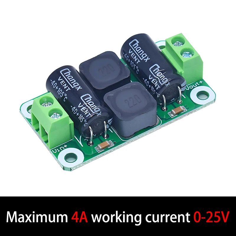 

Плата фильтра питания постоянного тока 0-25 В/0-50 В 2A/3A/4A, модуль усилителя мощности класса D, плата подавления помех, подавление электромагнитных помех