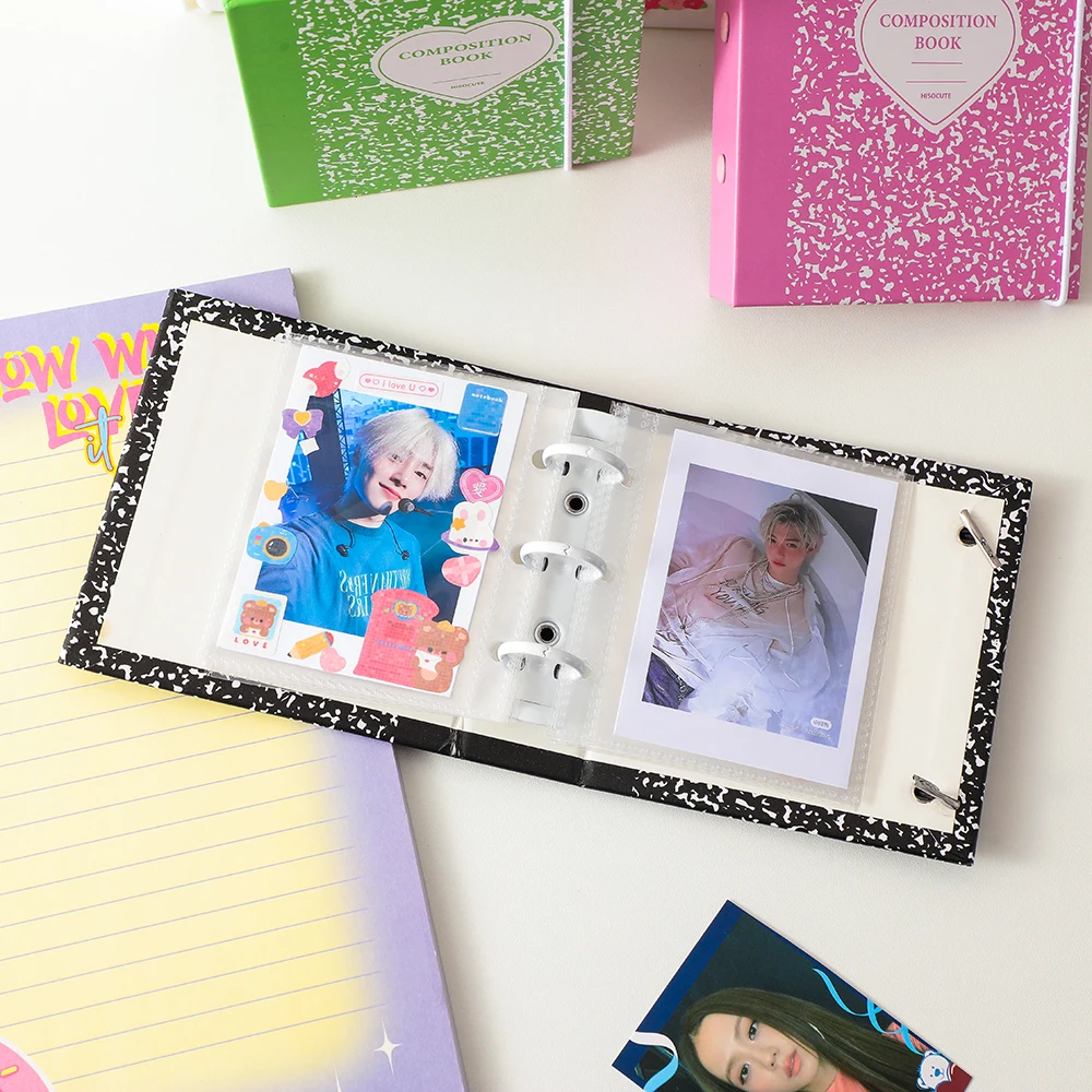 Kawaii Photo держатель для карт связывающее устройство хранения фотографий книга