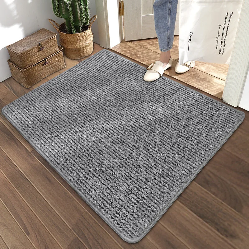 

Non-Slip Mat in The Bathroom Solid Anti-skid Bathmat Absorbent Shower Bathroom Carpets Soft Tolite Floor Rug Home Decor Felpudo