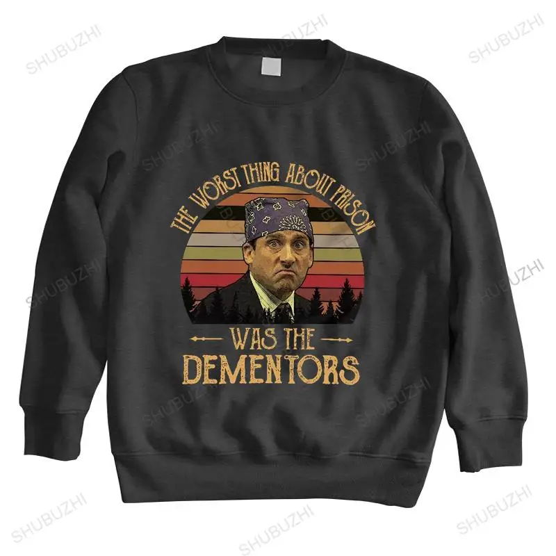 Брендовая осенне-Весенняя Толстовка худи самое плохое в тюрьме-это деморы