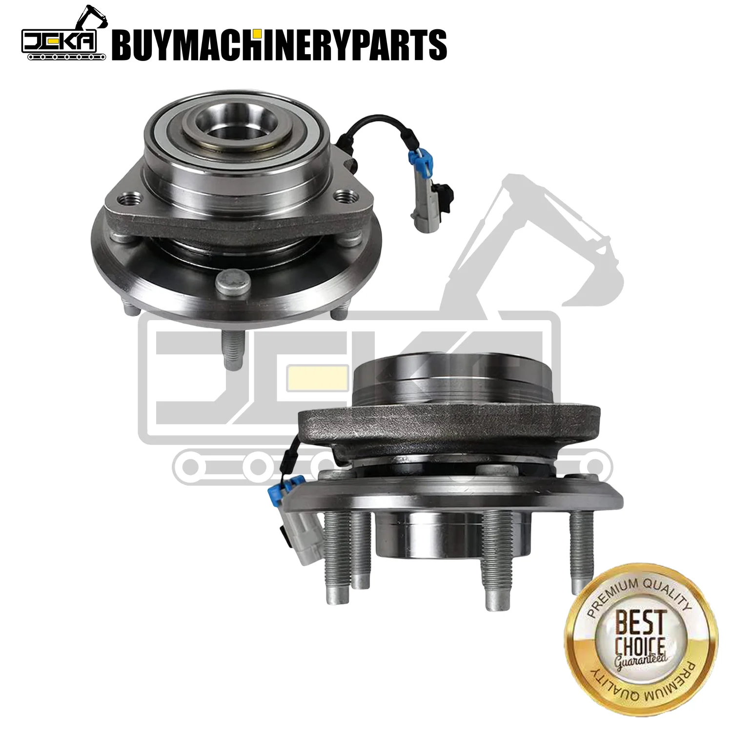 

513276 [2-Pack] Front Wheel Bearing and Hub Assembly Compatible with Chevy Equinox 07-09/ Captiva Sport 12-15, 5 Lug W/ABS