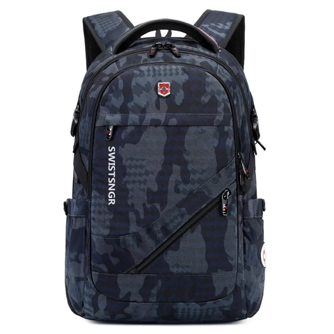 2024 Nieuwe waterdichte man Backpack Fit 17inch Laptop USB oplaadrugzak vrouwen oxford reizen mannelijke tas vintage schooltas mochila