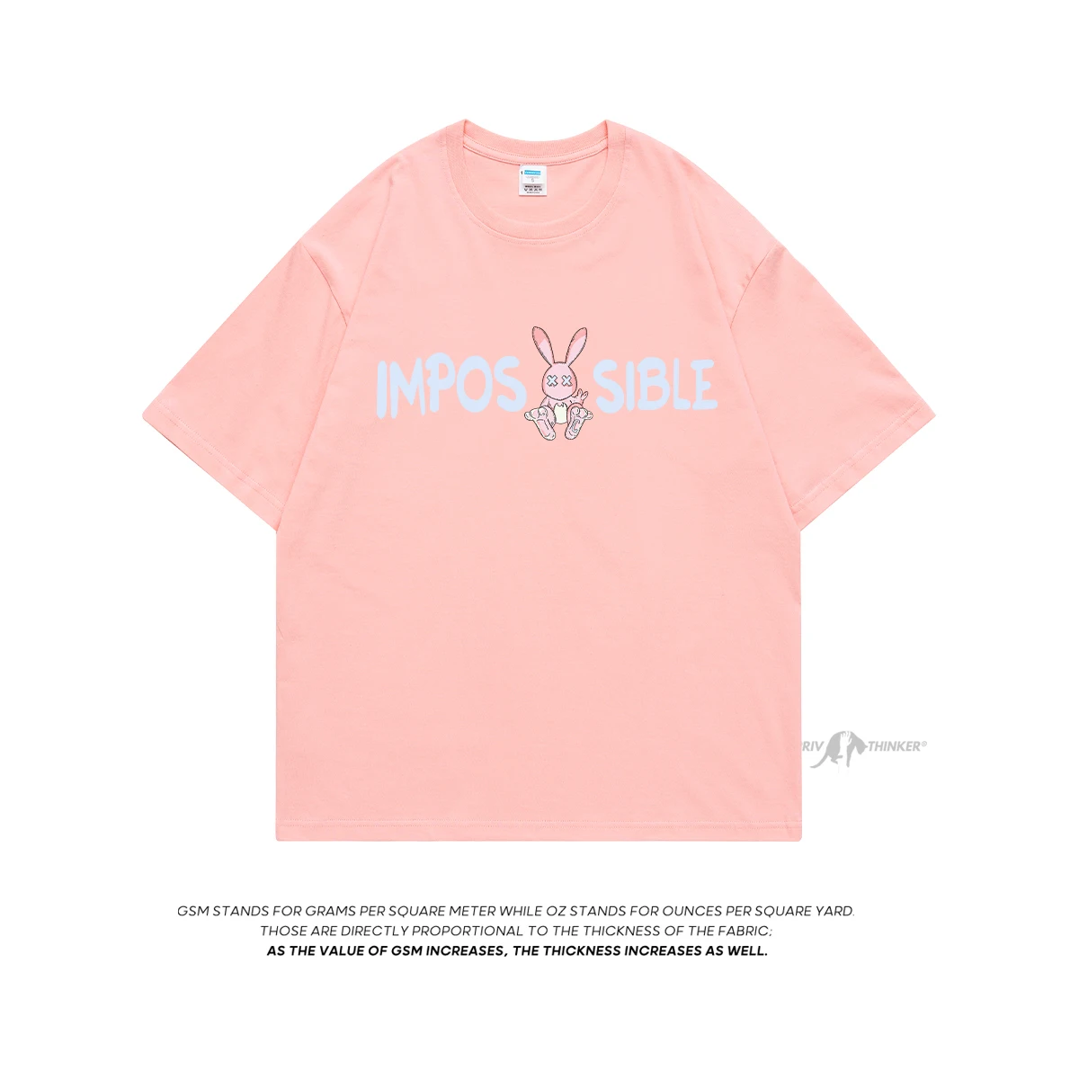 

Cartoon Rabbit Graphic T Shirt For Woman Streetwear 2023 Summer Tee Shirts Casual Fashion Short Sleeve Clothing Female Tops