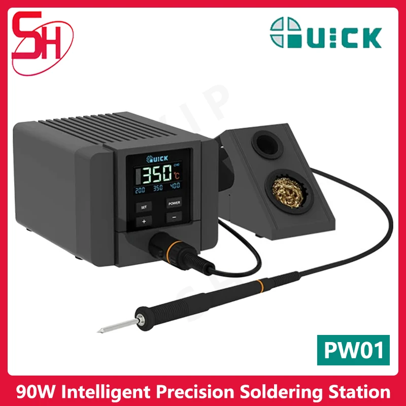 Умная Точная паяльная станция QUICK TS11 с цветным экраном HD для быстрого ремонта