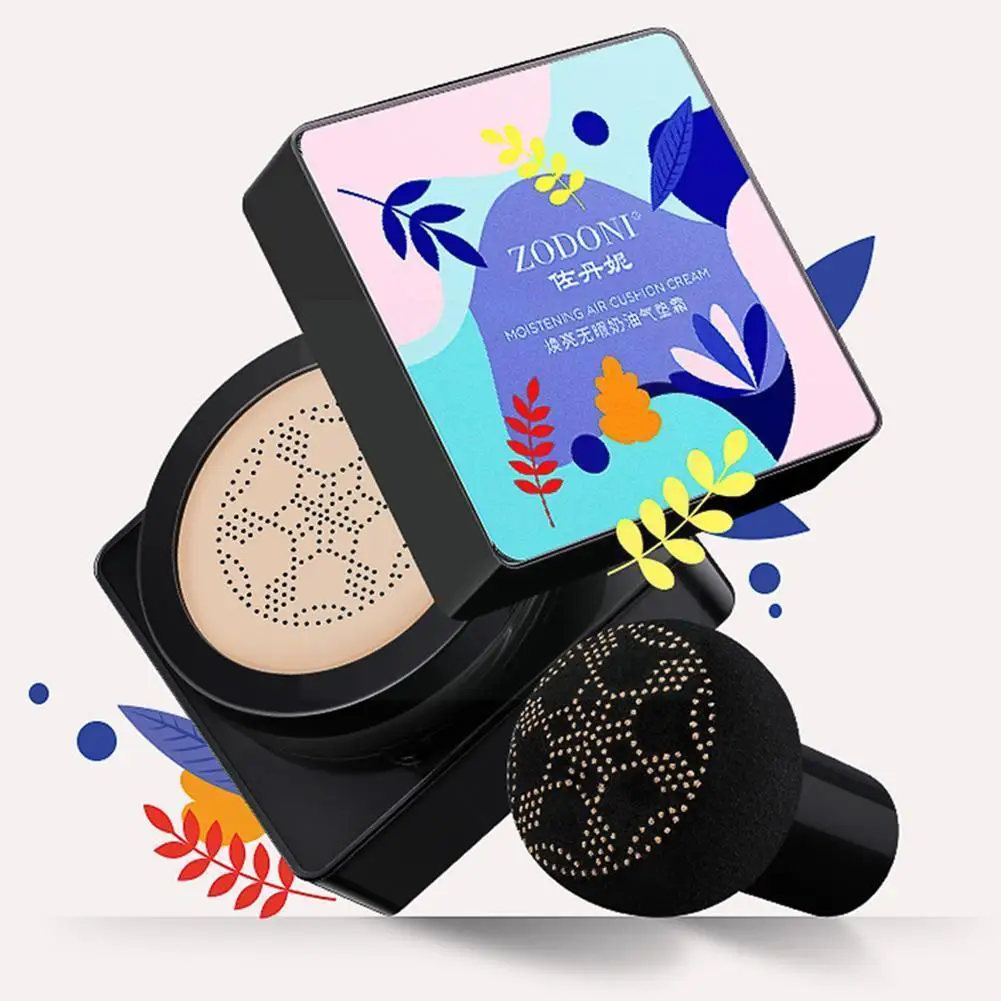 

Foundation Mushroom Head Air Cushion CC Cream Waterproof Korean Makeup Brighten New Face Base Women Cosmetics Cream Foundat R2S0