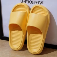 slippers women thick platform indoor bathroom soft eva anti slip home floor slides summer shoes men chaussure mujer sandals