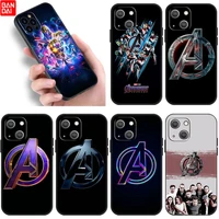 marvel the avengers infinity war case for apple iphone 11 12 13 mini pro 7 8 xr x xs max 6 6s plus 5 5s se 2020 black soft cover
