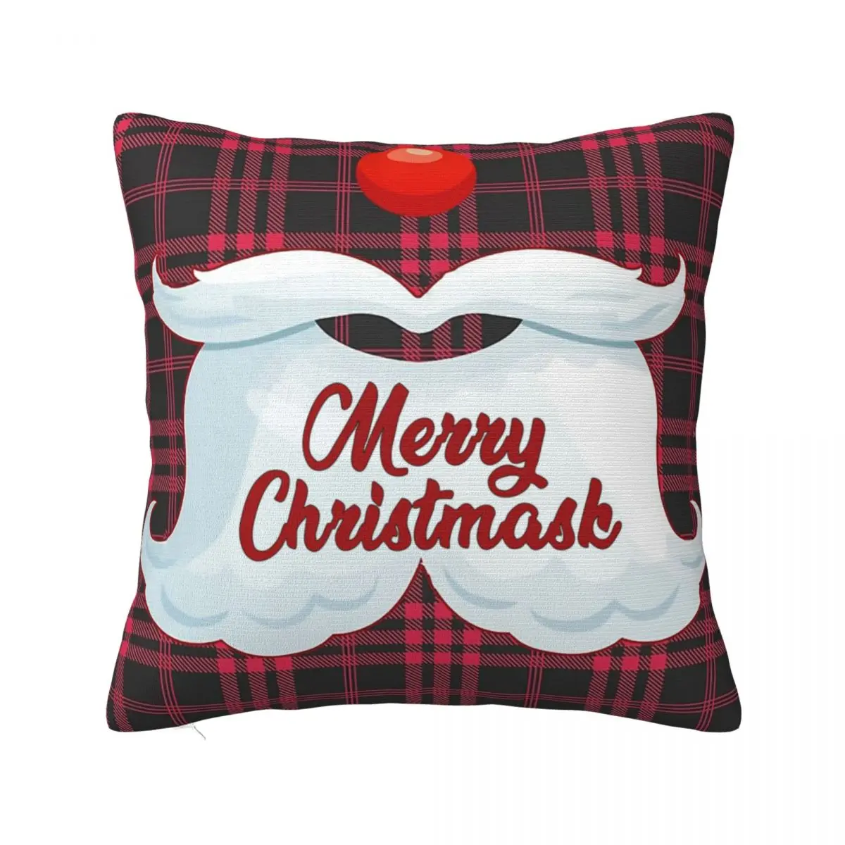 Наволочка с Рождеством мягкий полиэстер чехол для подушки декор лось Санта