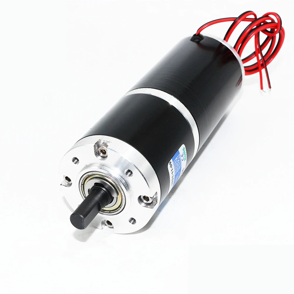 Планетарный редукторный двигатель постоянного тока диаметром 45 мм, крутящий момент 12 В, 24 В, 60 об/мин, мотор высокой мощности
