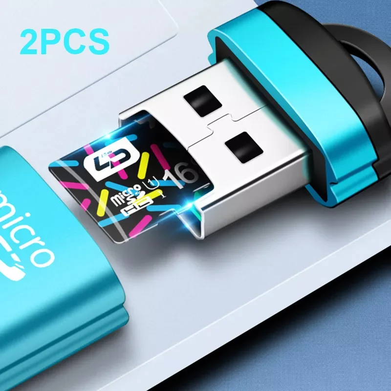 

High Speed USB 2.0 Card Reader TF Micro SD Memory Card Adapter For Computer Desktop Laptop Notebooks Micro SD USB Adapter