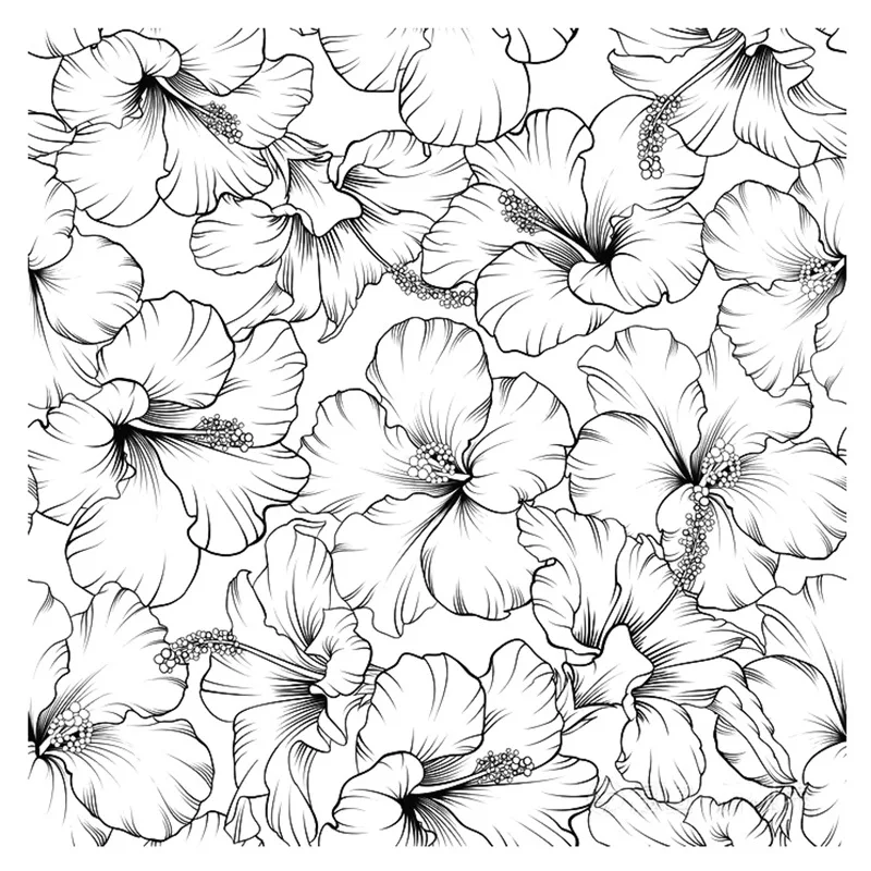 

Details Morning Glory Pattern Stamps for Scrapbooking Card Making Album Diy Decoration Transparent Stamps Decoration 14cm*14cm