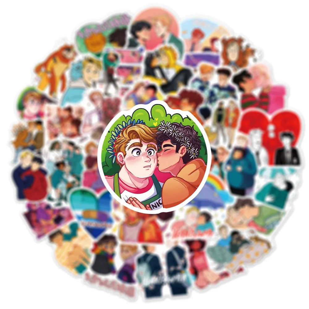 Водонепроницаемые наклейки в стиле граффити 50 шт