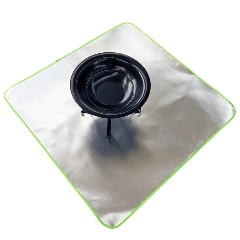 

Новый огнестойкий коврик для гриля, коврик для костра для наружного Патио, коврик для костра из дерева, подстилка для газона, барбекю, уличный коврик для патио, газона