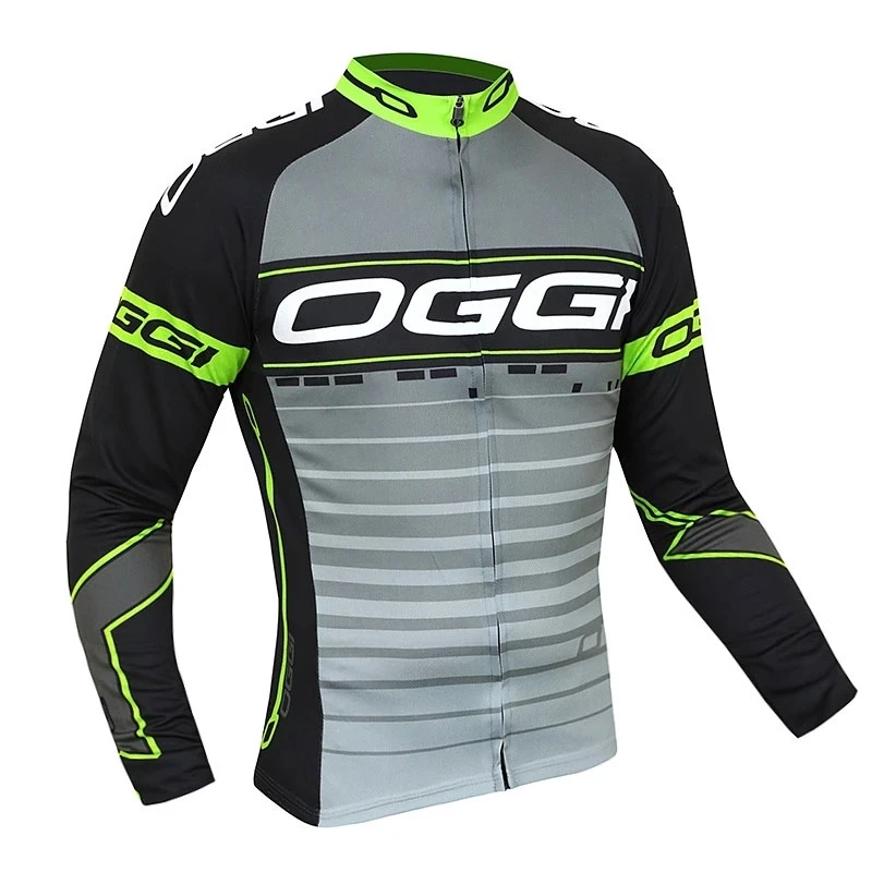 2022 OGGI Men Thin Spring Autumn Sweatshirt Long sleeve Cycling Jersey Hombre Maillot Summer Top Breathable Bike MTB Shirt