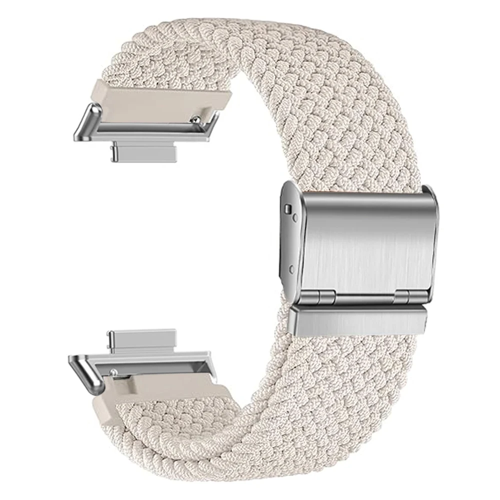 Плетеный соло-браслет для HUAWEI watch fit 3 сменный ремешок на запястье нейлоновый