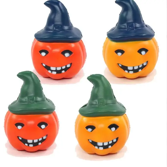 

squishy stranger things Galaxy Pumpkin Squishy Slow Rising Squeeze Toys PU Scented Soft Stress Relief Press Plaything