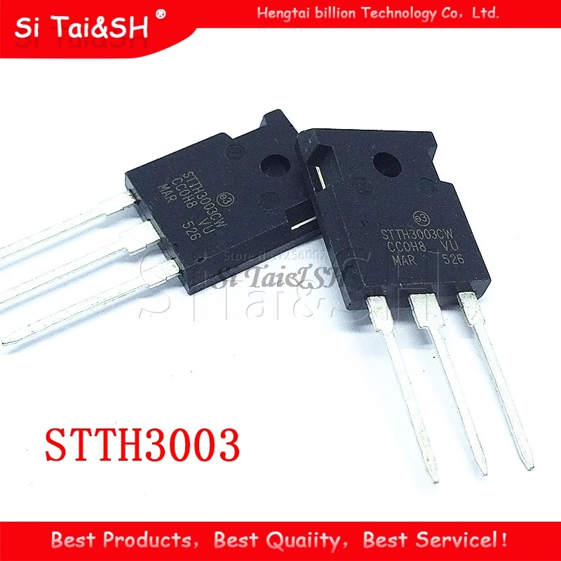 

5PCS STTH3003CW TO-3P STTH3003 TO-247 STTH3003C