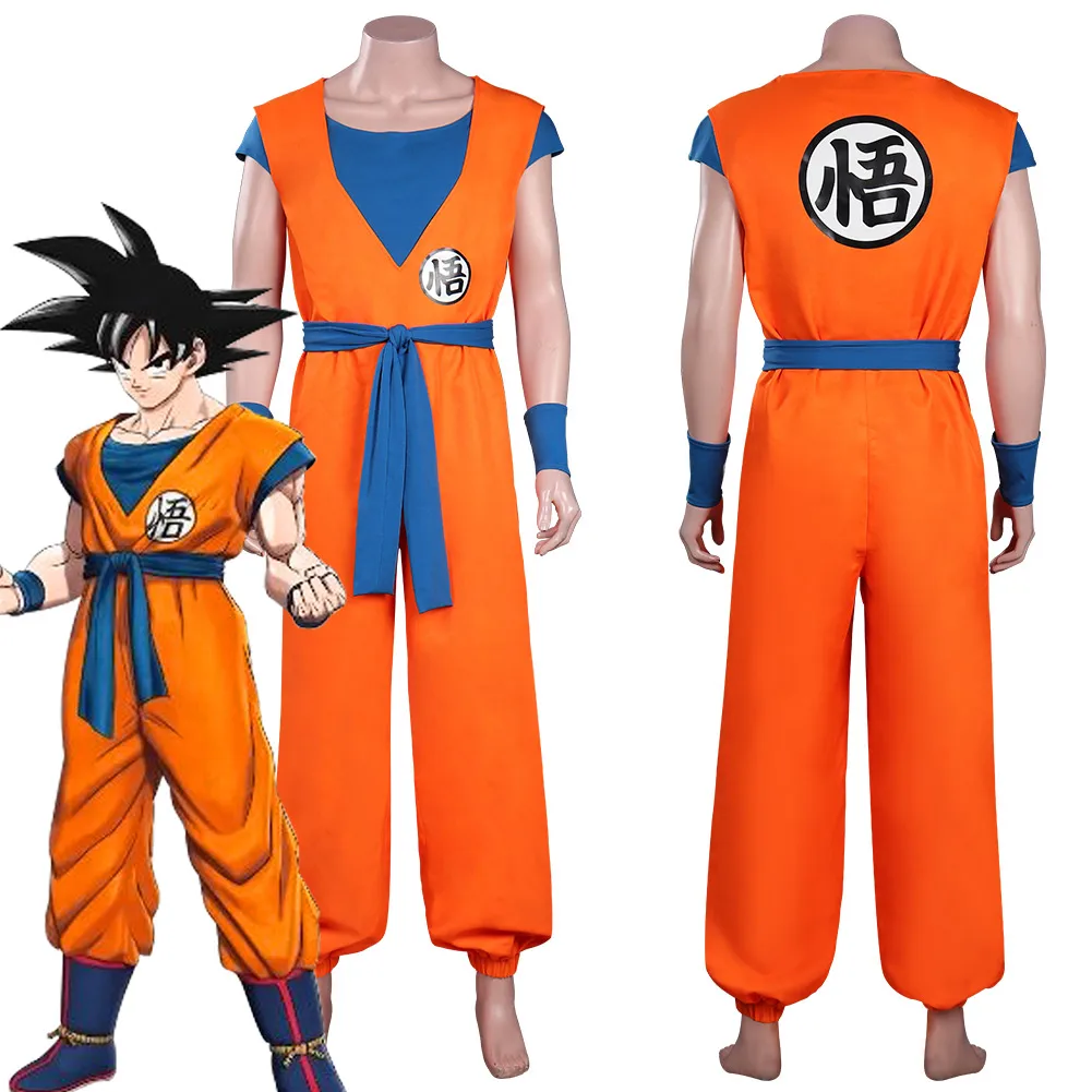 Doragon Super : Super Hero Son Goku Cosplay Costume Outfits Halloween Carnival Suit