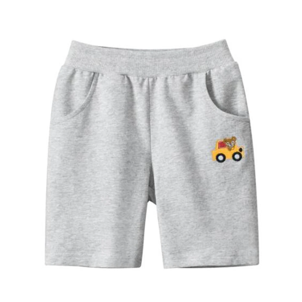 

Boys Shorts Summer 2023 Cotton Knee Length Casual Children Clothing