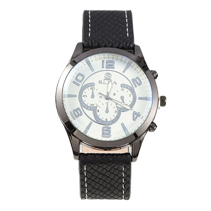 New Simple Business Men's Watch Belt Watch Fashion Sports Quartz Watch  Mens Watches Top Brand Luxury