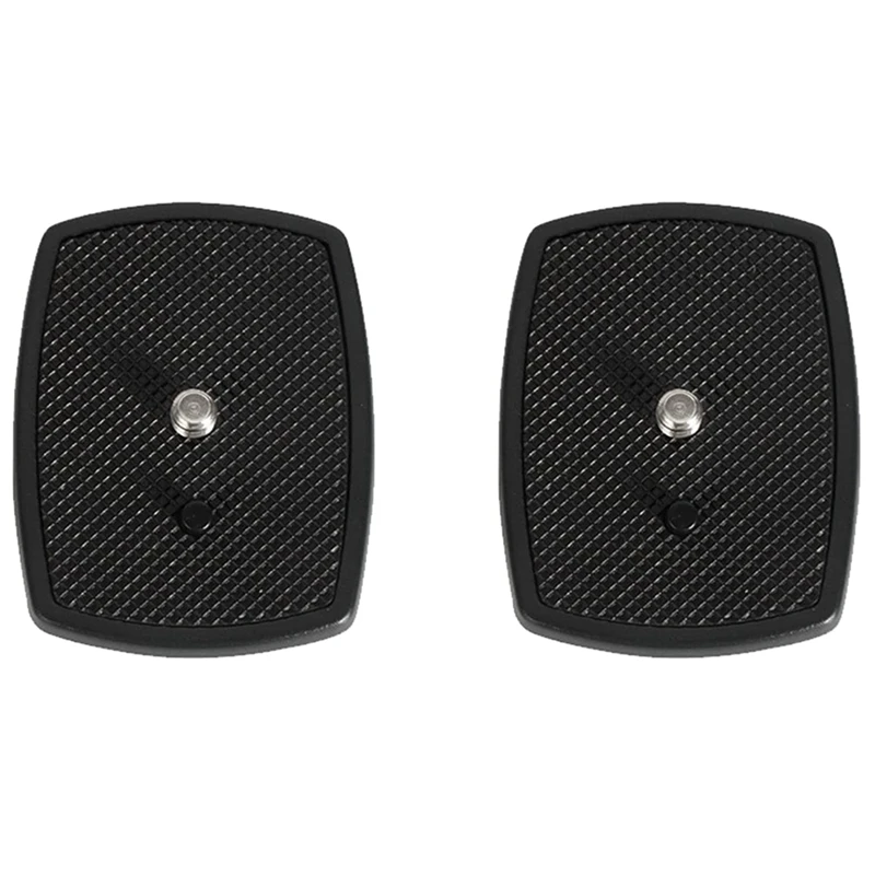 

NEW-2 Pieces of Camera Quick Release Plate with 1/4 Inch Screw ABS Plastic Quick Release Plate Suitable for Most Tripods