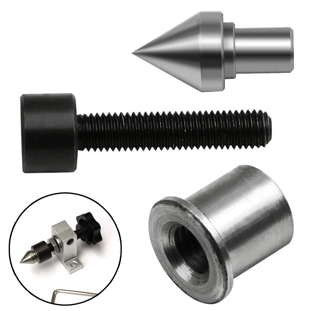 

Bead Machine Retractable Tailstock Top Woodworking Lathe Rotary Thimble Rotary Thimble Retractable Tailstock Top Woodworking