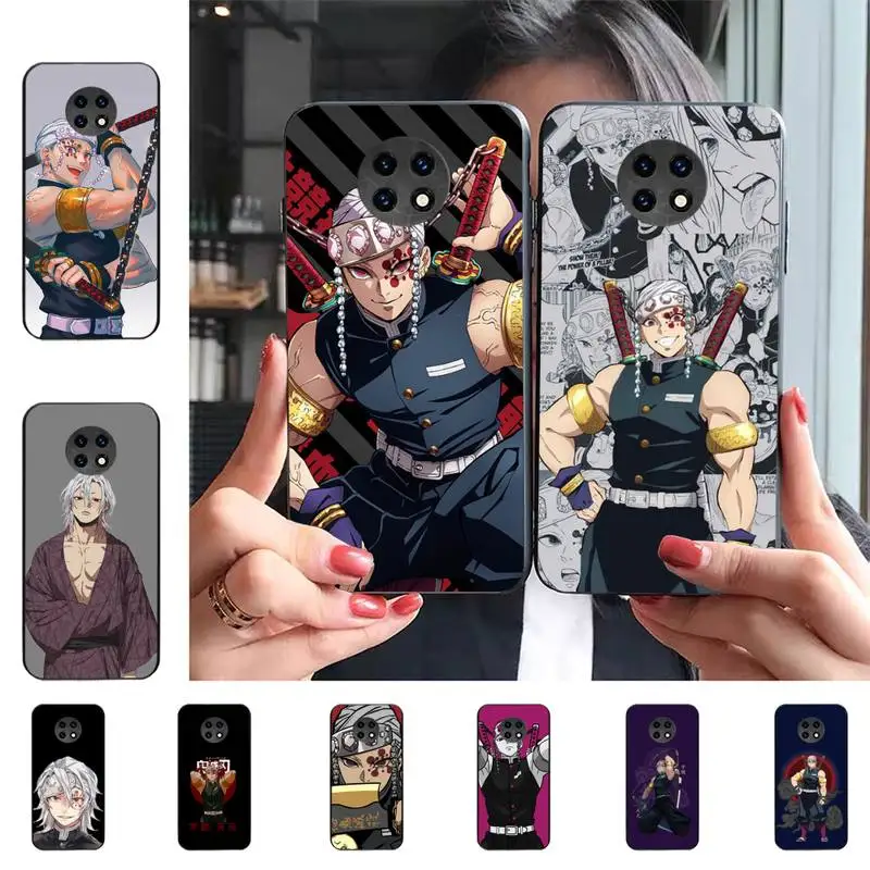 

Demon Slayer Uzui Tengen Phone Case for Samsung S20 lite S21 S10 S9 plus for Redmi Note8 9pro for Huawei Y6 cover