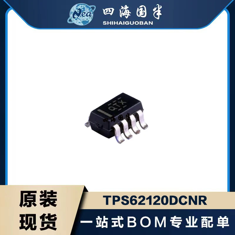 

5PCS/LOT Original Chip TPS62120DCNR QTX SOT23-8 TPS22960DCNR NFRO Load Switch With Output Discharge/ Step-Down Converter