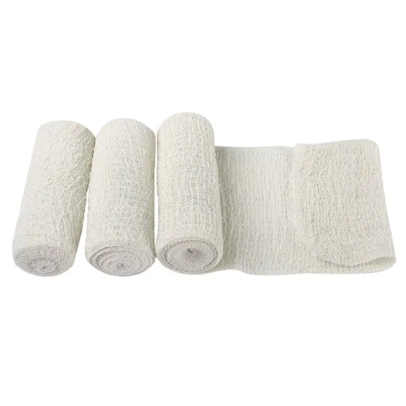 

Emergency Medical Dressing Hemostatic Bandage First Aid Compressed Sterile Gauze Vacuum Packaging Gauze Roll 5/7.5/10cm*4.5m