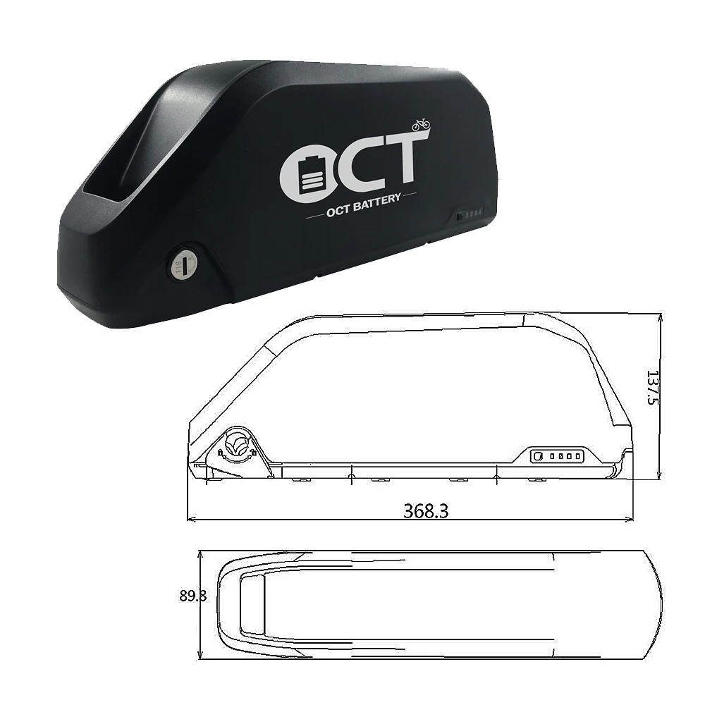Новый тренд Перезаряжаемые литиевый блок батарей электрического велосипеда 48V