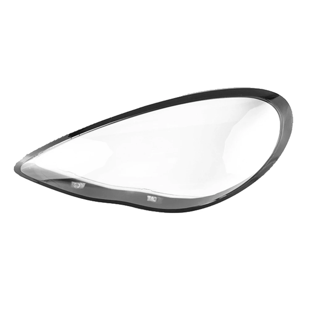 

Car Left Headlight Shell Lamp Shade Transparent Lens Cover Headlight Cover for-Porsche Panamera 2010 2011 2012