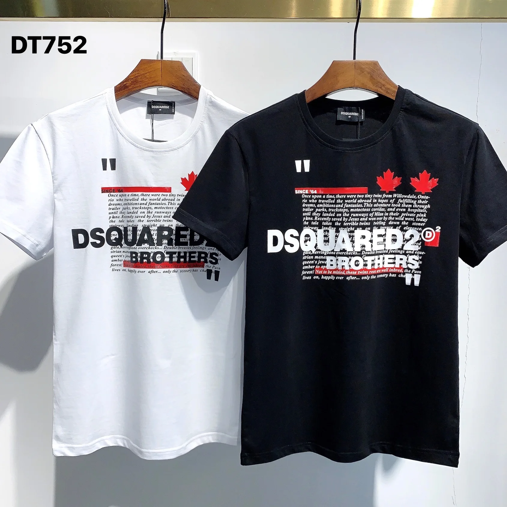 

2022 Dsquared2 Brand Mens Women T-Shirt Mens Summer Fashion Cotton Casual Short sleeve O-neck T shirt DSQ Print Tees Streetwear