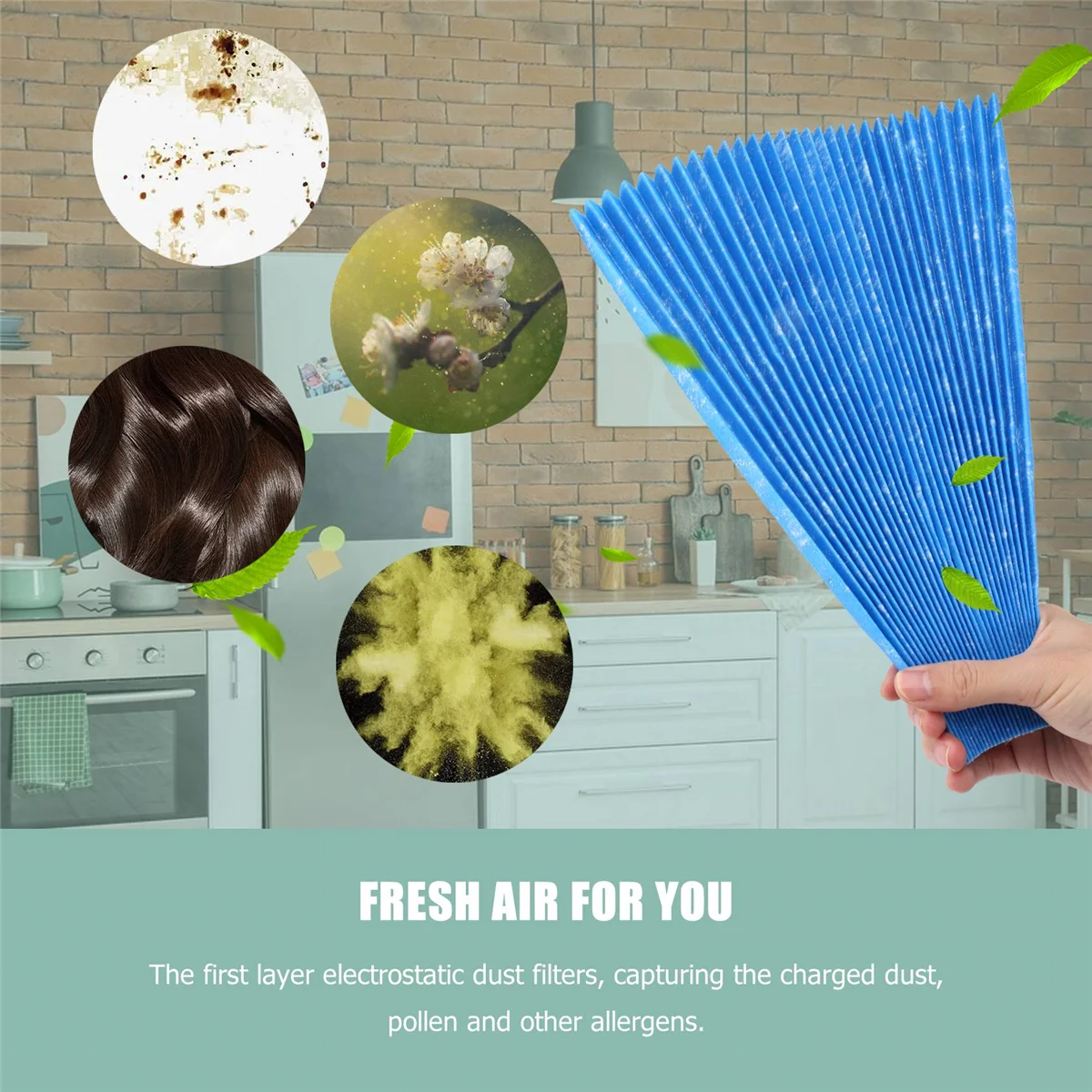 Подходит для фильтра очистителя воздуха Daikin Mc70Kmv2 Mck57Lmv2 Bac006A4C плиссированный