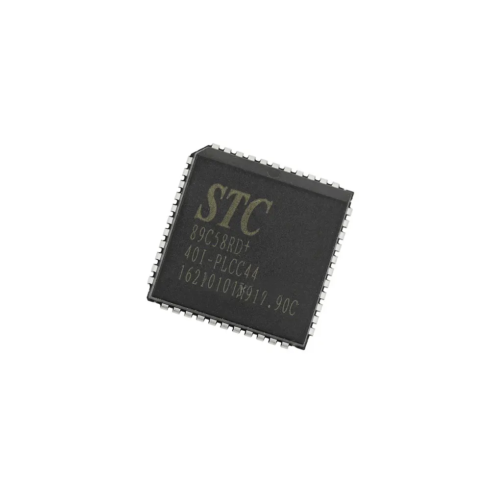 

New original STC89C58RD+40I-PLCC44 STC microcontroller patch PLCC44