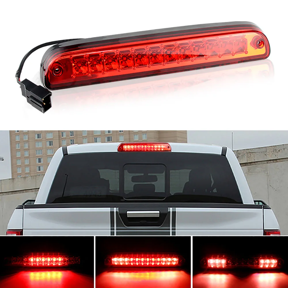 

Светодиодный третий 3-й стоп-сигнал для Ford F250 F350 Ranger Super Duty Cargo DRL 1999-2016 гг., дополнительный задний стоп-сигнал с высоким креплением для автомобилей