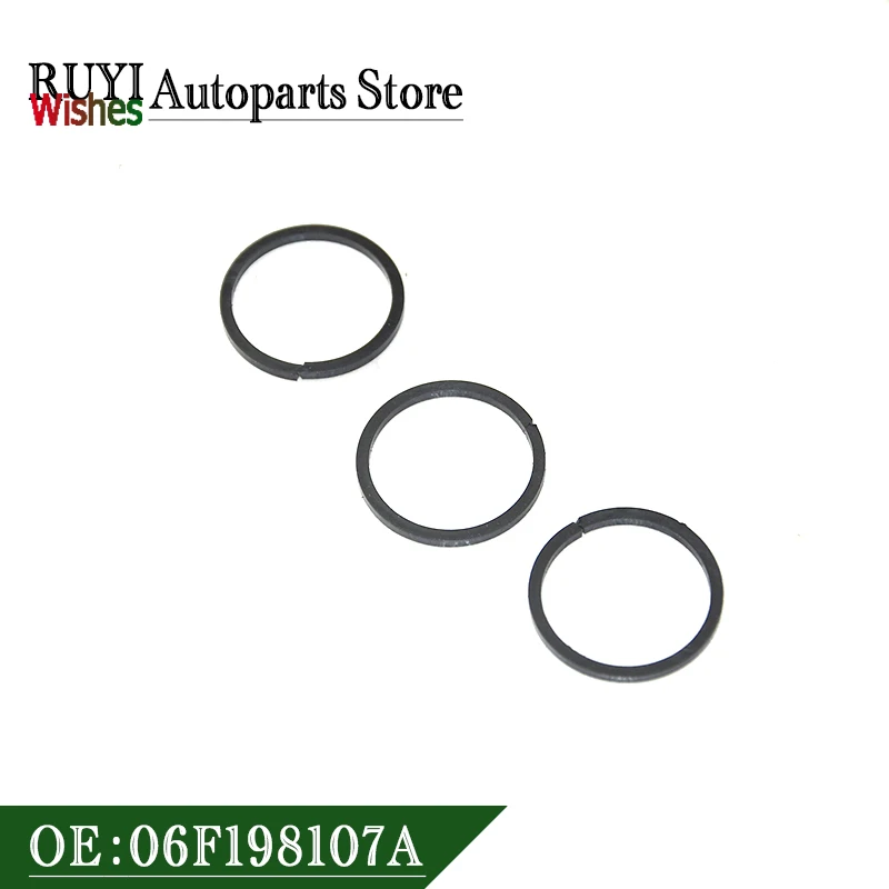 3 шт. кольца для защиты от масла 06F198107A черные резиновые аксессуары двигателей