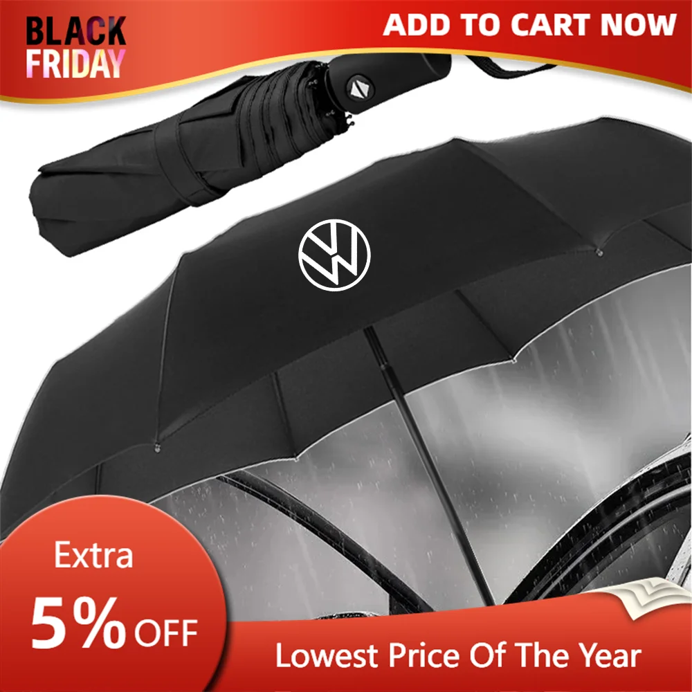 Унисекс автомобильный полностью автоматический складной зонт ветрозащитный