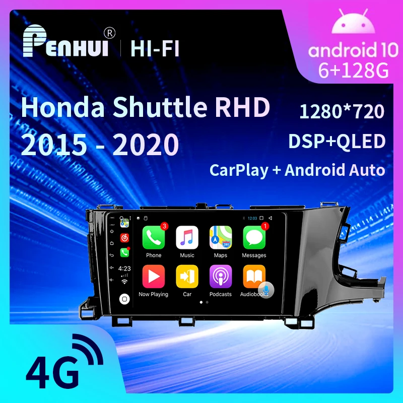 

Car DVD For Honda Shuttle 2015 - 2020 Right hand driver Car Radio Multimedia Video Player Navigation GPS Android10.0 Double Din