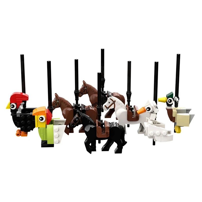 1959 шт. Детский конструктор строительные блоки